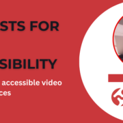 Protests for more accessible video subtitle services