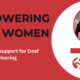 Menopausal support for Deaf and Hard of Hearing