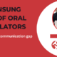 Oral translators play a crucial role in breaking down communication barriers, fostering inclusivity, and ensuring that everyone, regardless of their hearing ability, can participate fully in society.