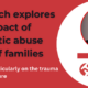 Research explores the impact of domestic abuse on deaf families